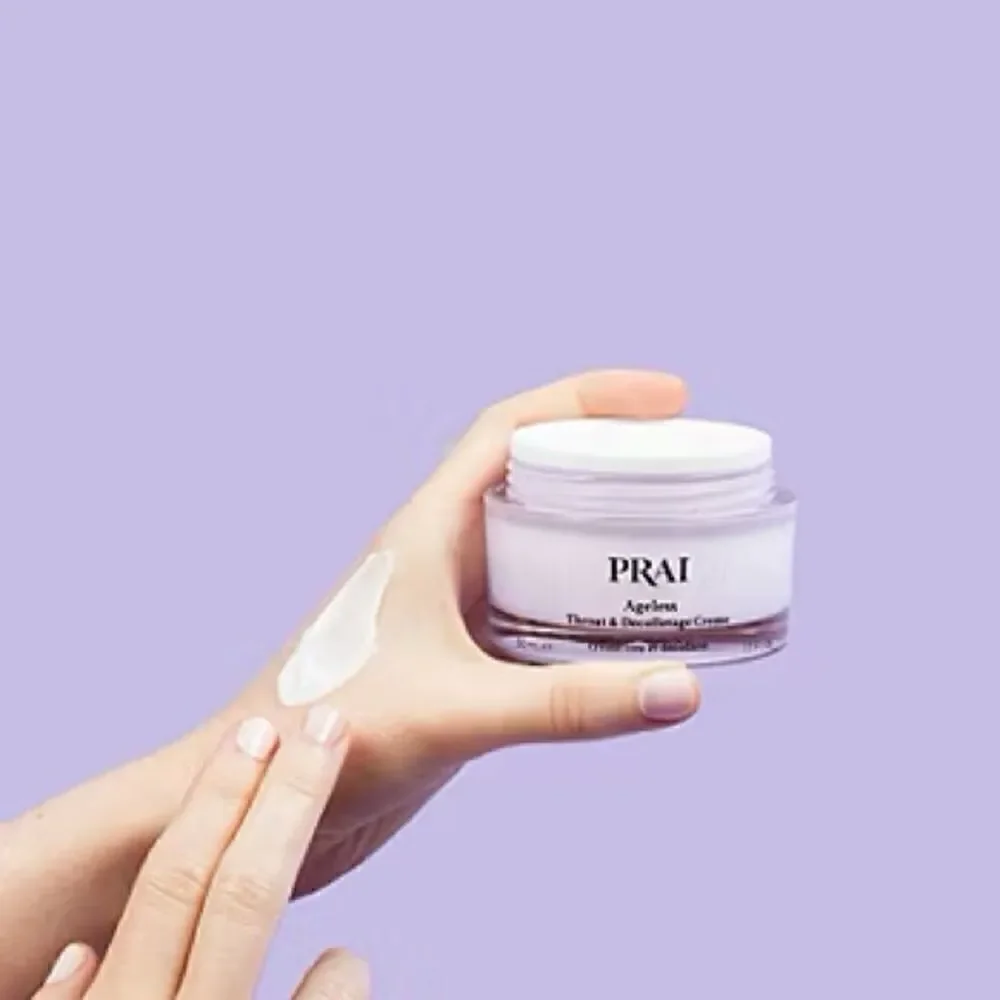 PRAI Beauty Ageless Throat & Decolletage Creme brand new !